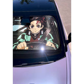 Demon Slayer Kimetsu no Yaiba Tanjiro Kamado Nezuko Car Sunshade - Coscosmos